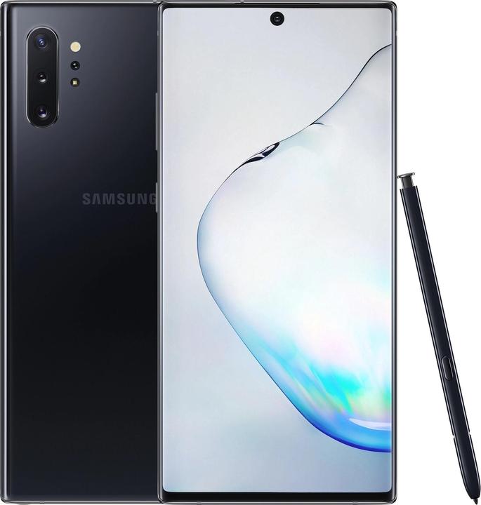 Produktbild Samsung Galaxy Note10+ EU (256 GB, Aura Black, 6.80", Hybrid Dual SIM, 4G)