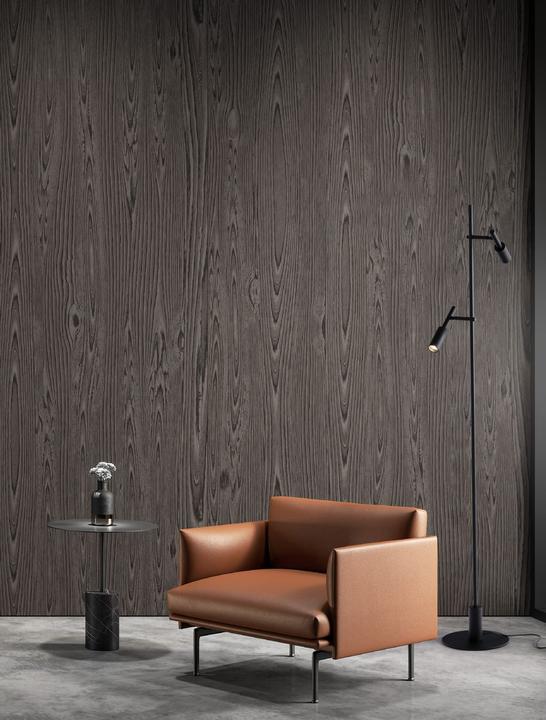 Actual product image Nova Luce JOY LED floor lamp black 14W warm white 161x25cm 9010235