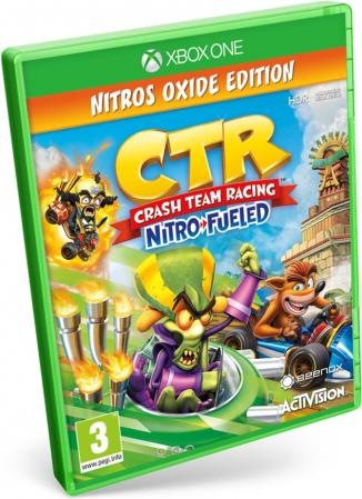 Actual product image Activision Crash Team Racing Nitro-Fueled Nitros Oxide Edition, Xbox One Deluxe ITA (Xbox One S, IT)