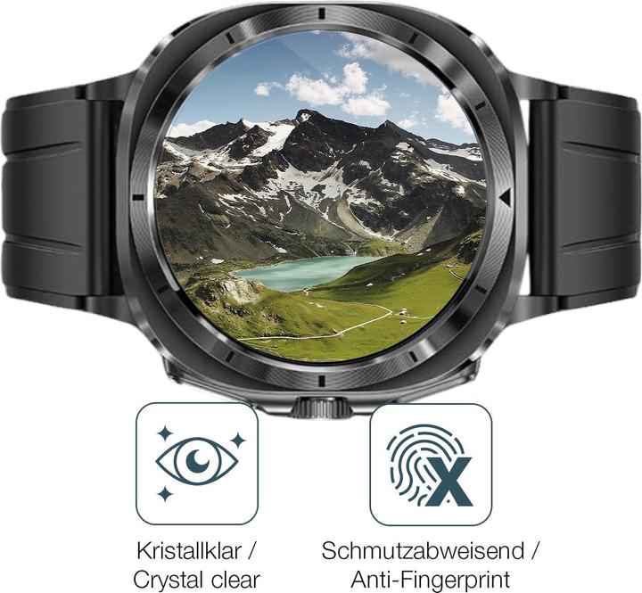 Actual product image Dipos Screen Protector Crystalclear for Marsyu E03 1.43 Zoll