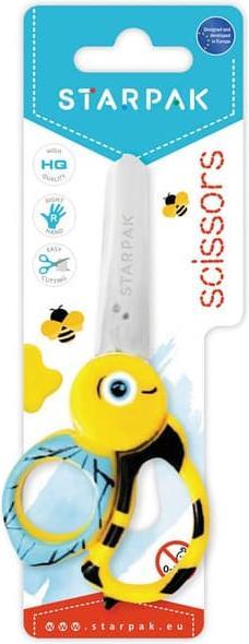 Actual product image Starpak - School scissors - Bee (13.50 cm)