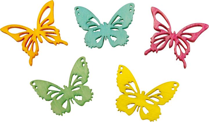 Immagine prodotto Rayher Pezzi sparsi farfalla "Bailee", 2 cm, 25 pezzi