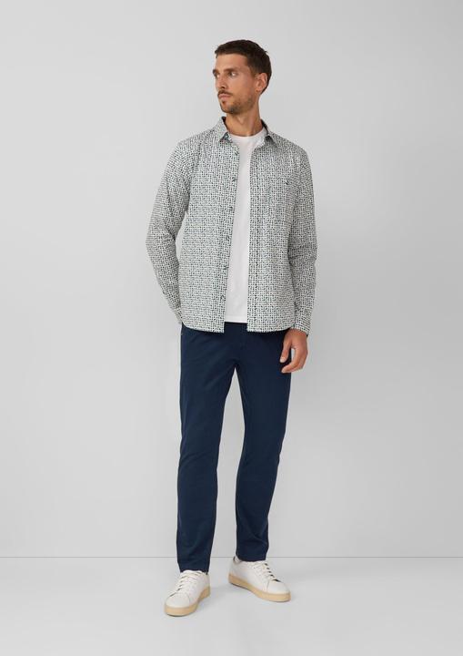 Immagine prodotto s.Oliver Slim Fit: Gemustertes Hemd aus Baumwollstretch (S)