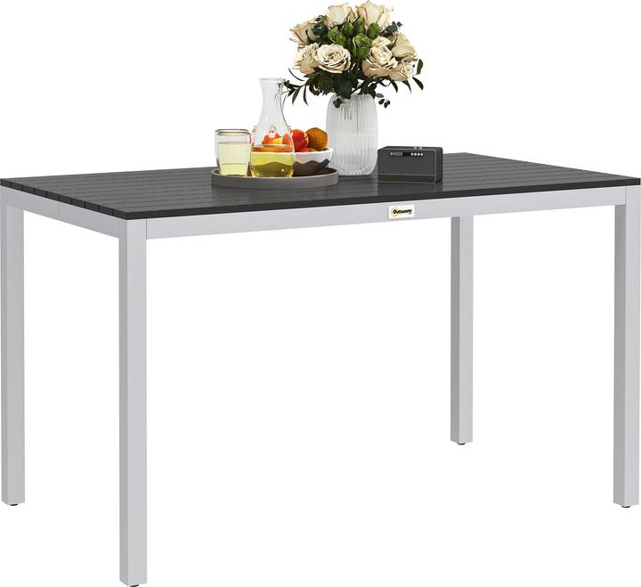 Outsunny Table de jardin (120 x 70 x 72 cm)