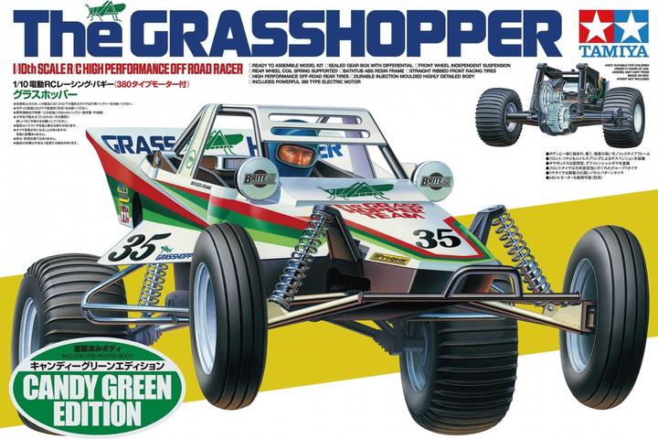 Produktbild Tamiya Grasshopper Candy Green (Kit)