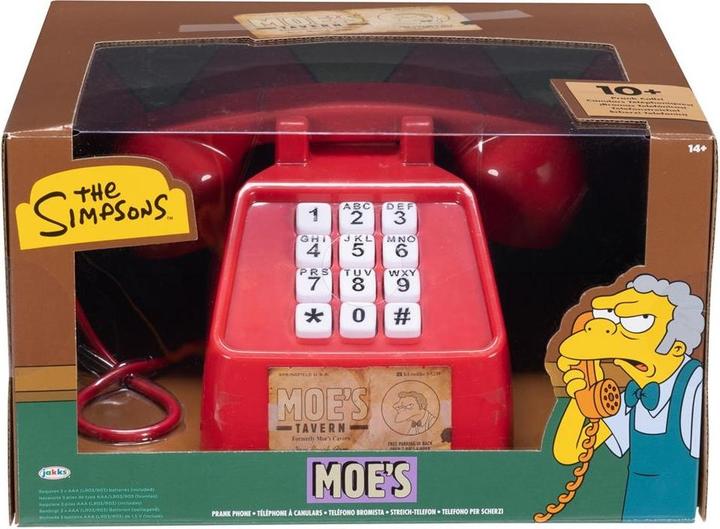 Produktbild Jakks Pacific Simpsons Roleplay-Replik Moe's Prank Phone *Englische Version* (Englisch)