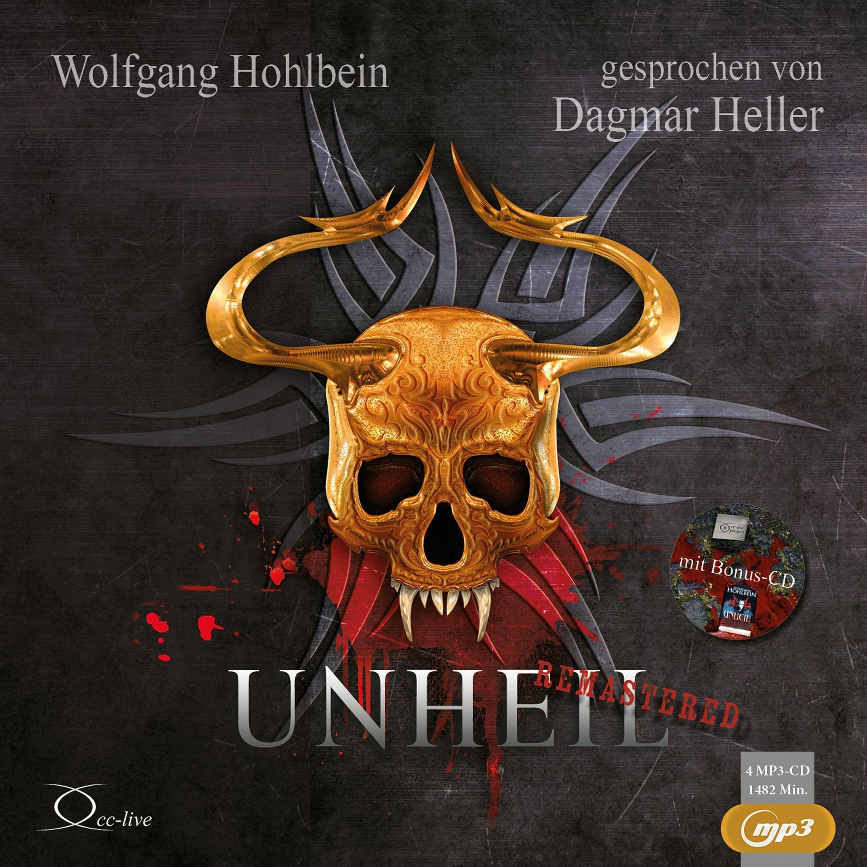 Unheil (remastered), 5 Audio-CD, MP3, Hörbücher von Wolfgang Hohlbein