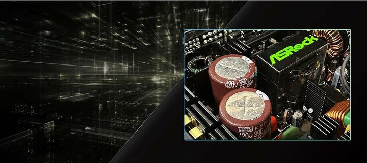 Actual product image AsRock Alimentation ATX Phantom Gaming - 850W (Noir) (850 W)