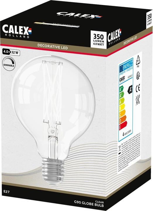 Produktbild Calex Filament (E27, 4 W, 350 lm, 1 x, F)
