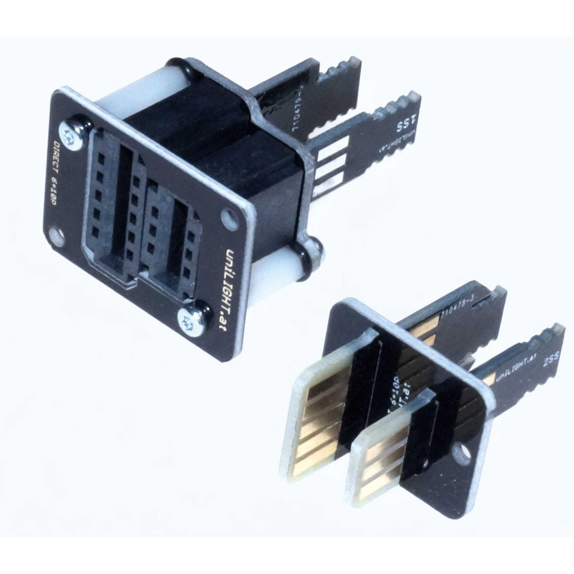 Unilight Direktsteckverbindung Direct Mit 6 Primä Servos Und 4 Pole Für Bis Zu 3 Lichtern