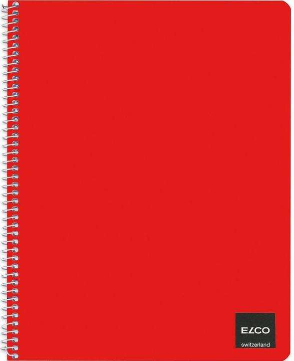Actual product image Elco Notebook (A6, Checked, Hardcover)