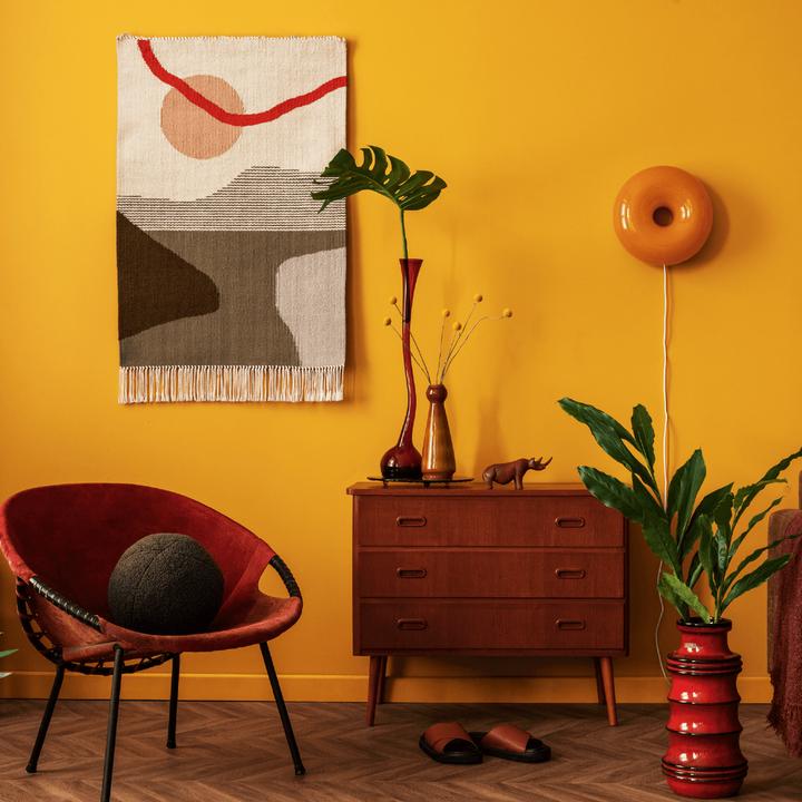 Actual product image Craft Colors Wall colour noble matt (Sun yellow No. 251, 5 l)