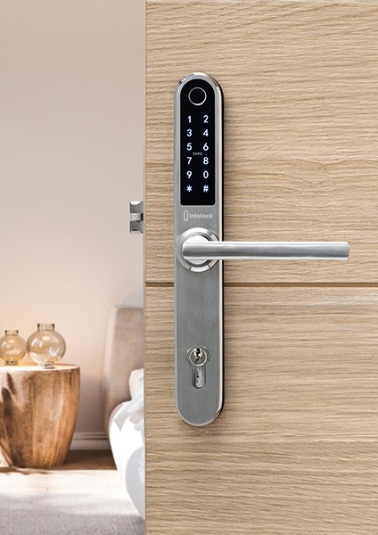 Produktbild Thirard Elektronischer Türgriff "multi" ea85mm - silver finish