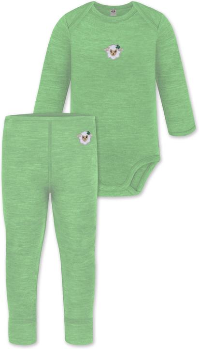 Produktbild Normani Merino Body Langarm und Baby Merino Hose - 9581 (56)