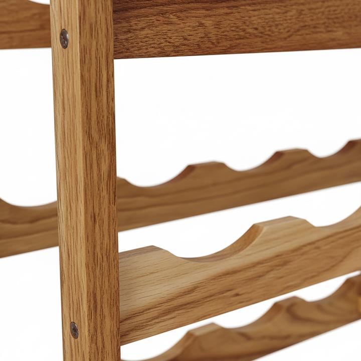 Actual product image Relaxdays winerack (24 bottles, 78 x 21 x 28 cm)
