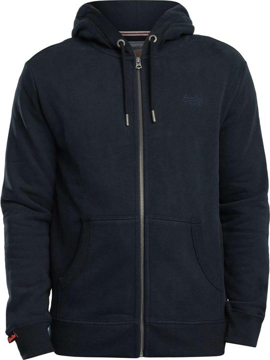 Actual product image Superdry Sweatjacke Casual Figurbetont Essential Logo Zip Hoodie (3XL)