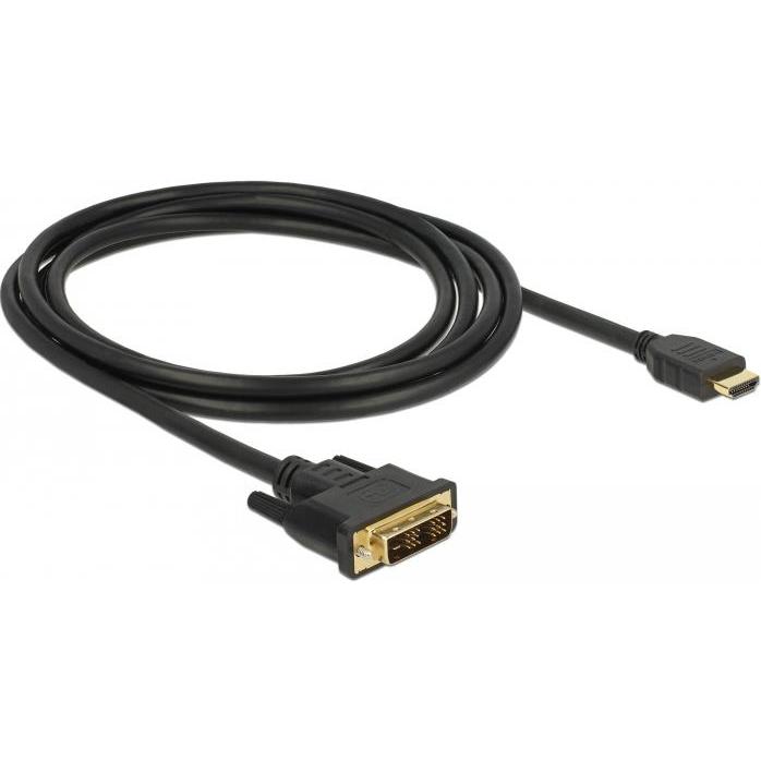 Thumbnail - Delock DVI — HDMI (Typ A) (2 m, DVI, HDMI), Video Kabel