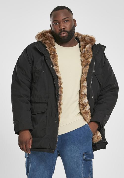 Produktbild Urban Classics Hooded Faux Fur Parka (XXL)