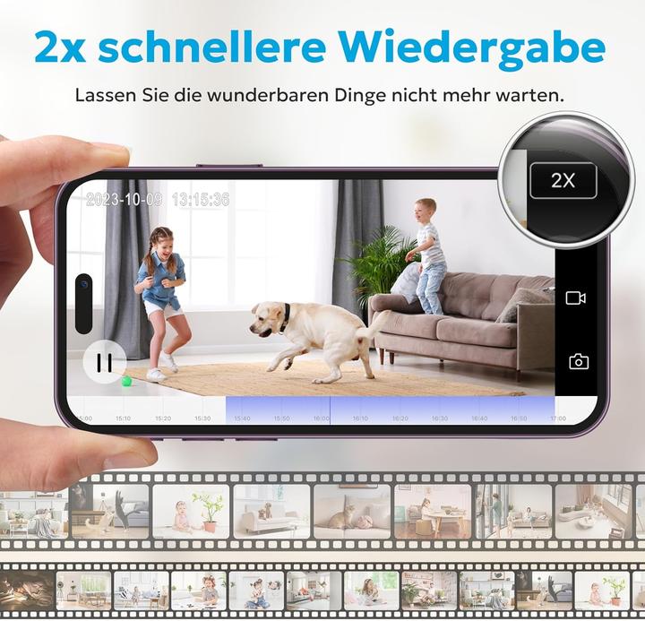 Produktbild Owltron Überwachungskamera-Set mit Bewegungserkennung