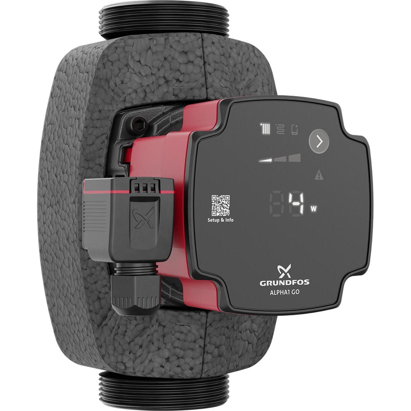 Grundfos, Pompa da giardino, Hocheffizienz Umwälzpumpe ALPHA1 GO 32-60 180 220-240V 9H DC0