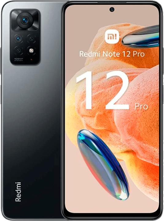 Image du produit Xiaomi Redmi Note 12 Pro 4G (256 Go, Gris graphite, 6.67", Double SIM, 4G)