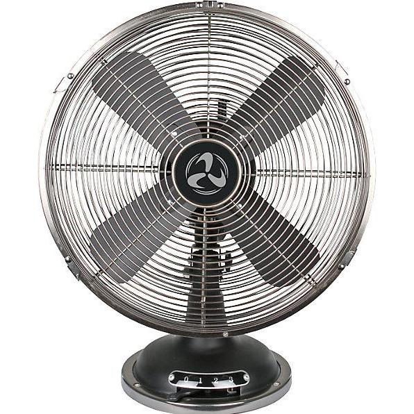Thumbnail - CasaFan Tischventilator, HxBxT 424x340x280 mm, Rotorblatt-Ø 300 mm, schwarz, Ventilator, Schwarz