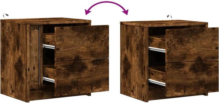 Actual product image vidaXL Nachttisch (43 x 34 x 45 cm)