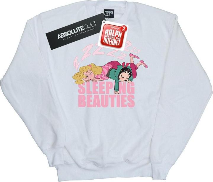 Actual product image Disney Mens Wreck It Ralph Aurora And Vanellope Sweatshirt (L)