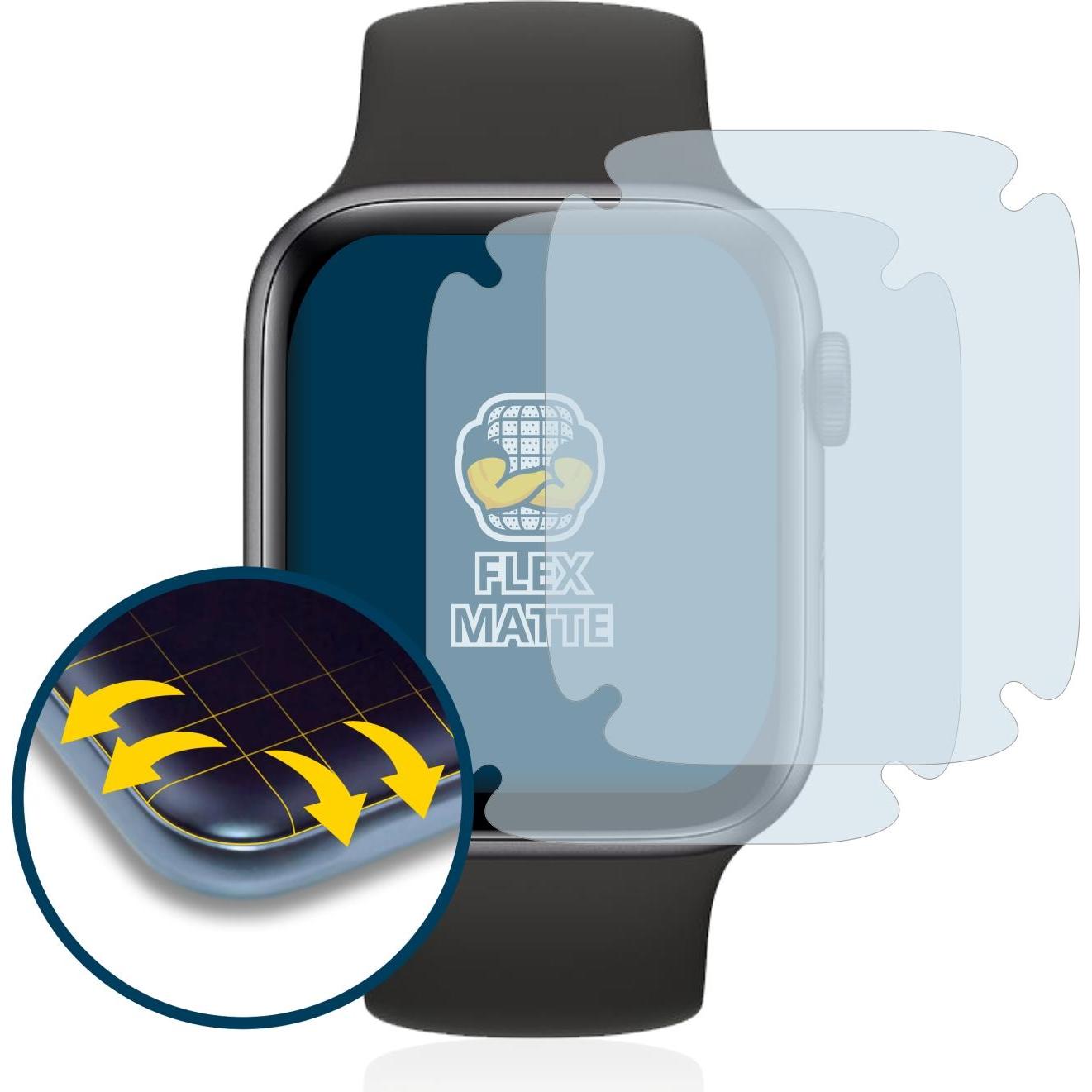 Thumbnail - BROTECT Full-Cover Displayschutz Matt, Smartwatch Schutzfolie, Grau