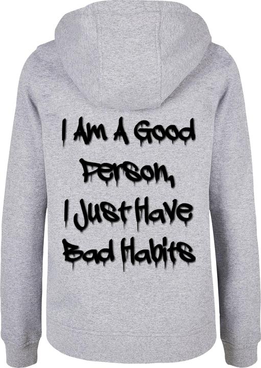 Produktbild Merchcode Ladies Bad Habits Basic Hoody - 112765 (S)