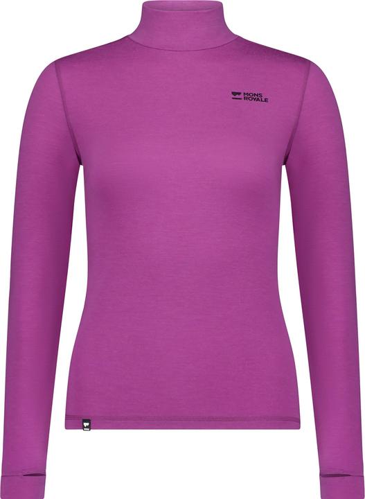 Actual product image Mons Royale Cascade Merino Mock Neck (S)