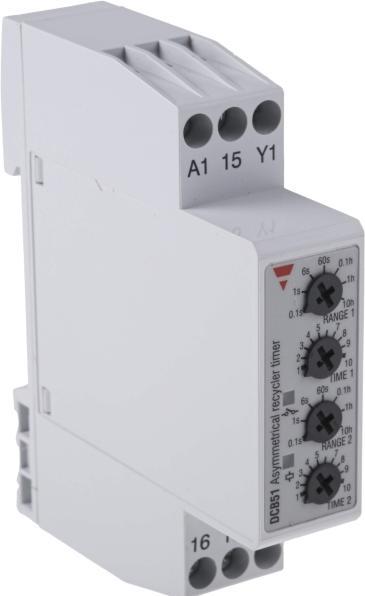Produktbild Carlo Gavazzi E-Mech Repeat Cycle Timer Relay, SPDT