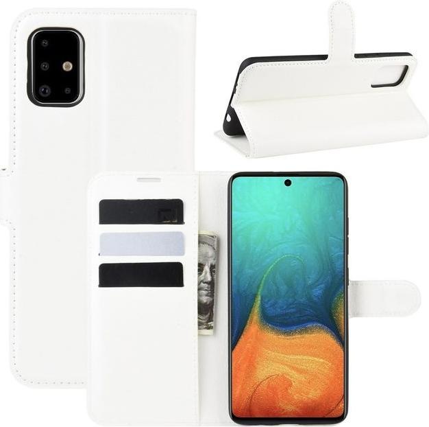 Produktbild MU Classic Litchi Leder Bookcover Series (Samsung Galaxy A71)