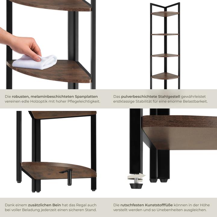 Immagine prodotto tectake Castlebar (30 x 30 x 150 cm)