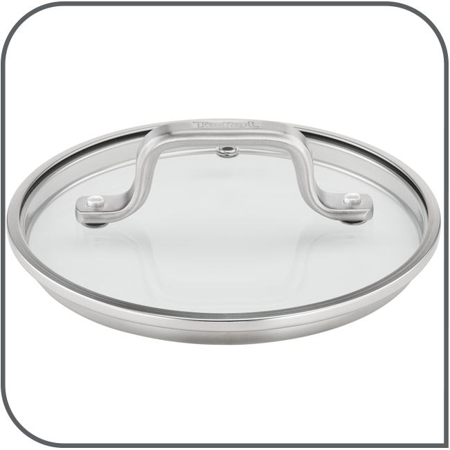 Produktbild Tefal Virtuoso Hapjespan met deksel 24 cm (24 cm, Bratpfanne, Edelstahl)