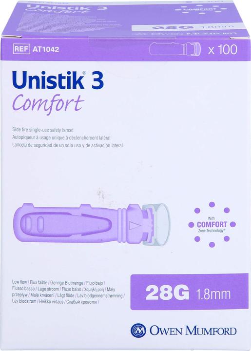 Actual product image Owen Mumford Sicherheitslanzetten Comfort (Lancets)