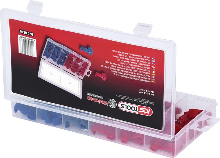 Image du produit KS Tools Assortiment de raccords de dérivation, 50 pcs