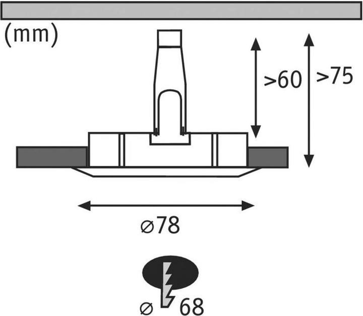 Produktbild Paulmann Einbauleuchte Nova Set (460 lm, GU10)