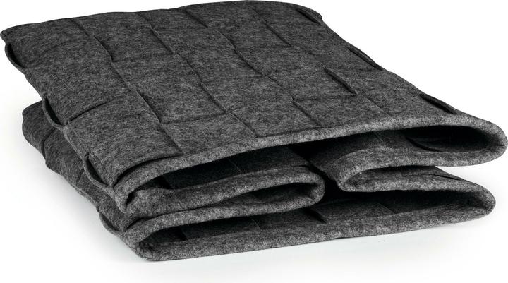 Actual product image N8werk Felt storage basket 40 cm dark grey (1 x, 40 cm)