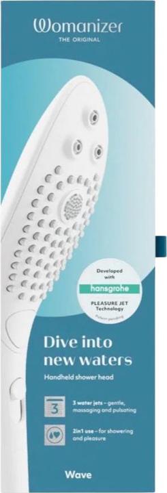 Immagine prodotto Womanizer Soffione doccia intimo Wave bianco