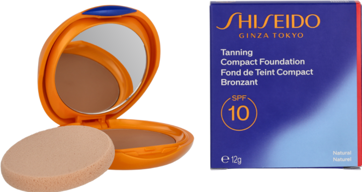 Shiseido Sonnenmake-up Tanning Compact Foundation SPF 10 Natural / 12 g (Natural)