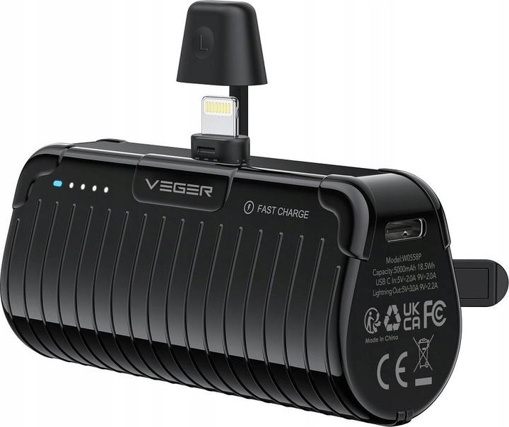 Veger Plugon-L Pro (5000 mAh, 20 W, 18.50 Wh)