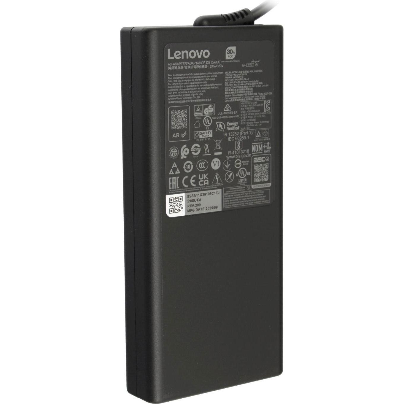 Lenovo 5A11Q29111 (245 W), Notebook Netzteil, Schwarz