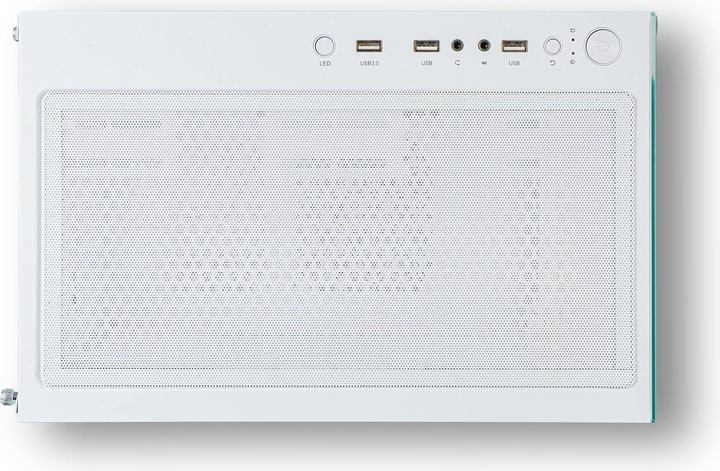 Actual product image Nox Torre Atx Hummer Vision Blanca (ATX, mATX)