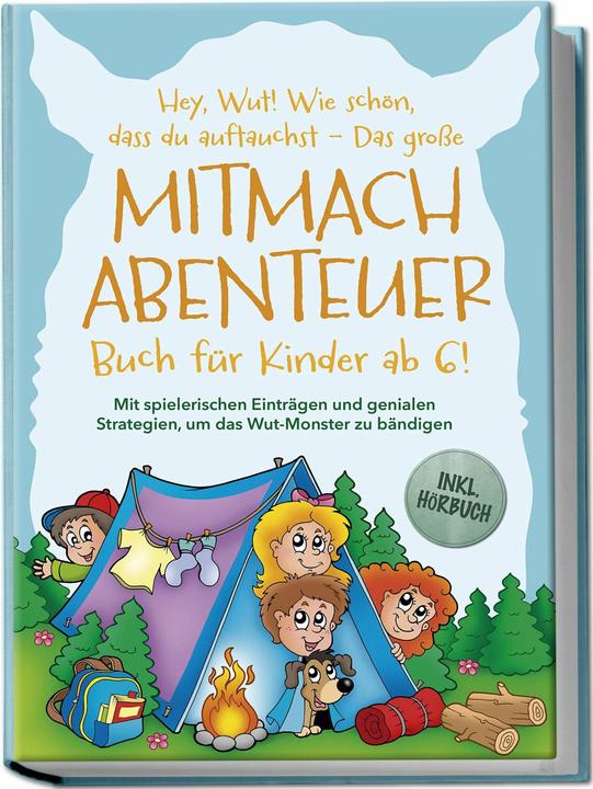 Immagine prodotto Hey, anger! How nice of you to turn up - The big join-in adventure book for children aged 6 and (Tedesco, Katrin Köhler, 2024)