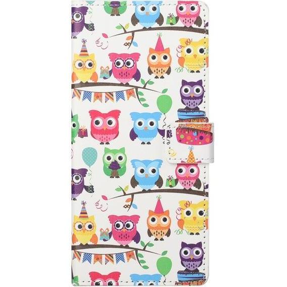 MU Style Leder Bookcover Image Series (Apple iPhone 13), Smartphone Hülle, Mehrfarbig
