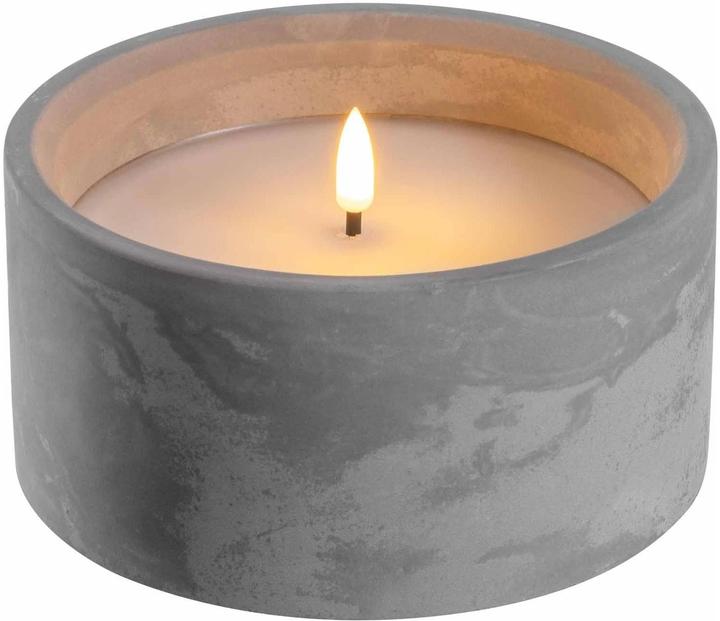 Produktbild Leonardo Kerze Silenzio LED, 8 cm, Grau (1x)