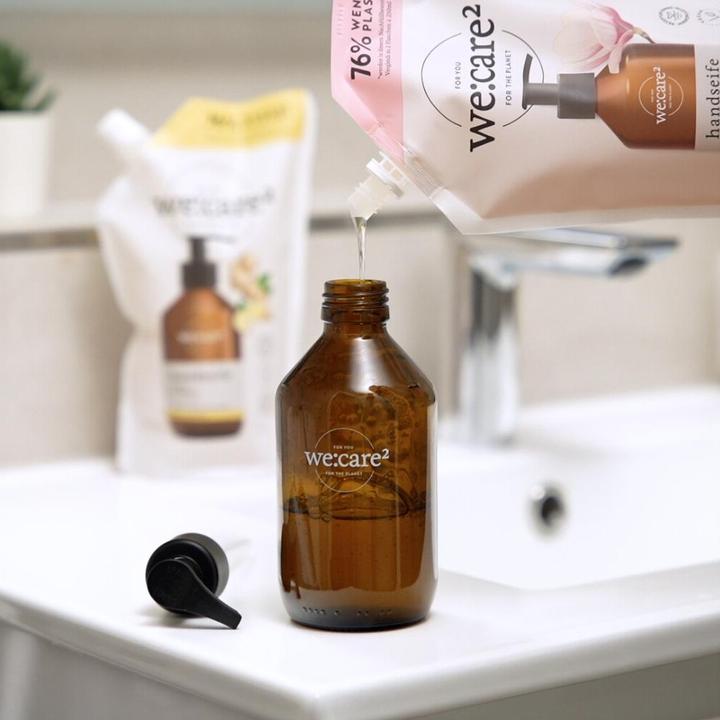 Actual product image we:care2 Handseife (Liquid soap, refill, 500 ml)