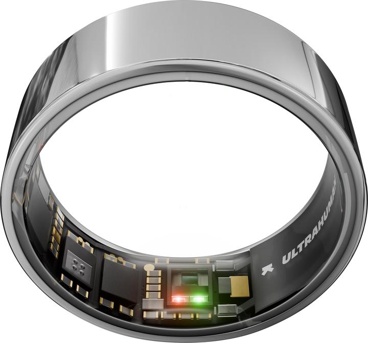 Actual product image Ultrahuman Ring Air (8, Space Silver)