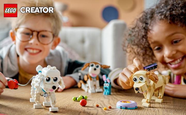 Actual product image LEGO Cute dogs (31137, LEGO Creator 3-in-1)